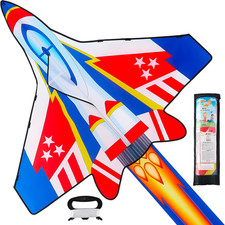 Kite Easy to Fly for Kids and Adults, Large Beach Kite for Outdoor Games and Act