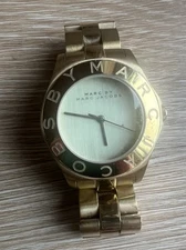 Marc by Marc Jacobs Women's Blade Gold-tone Ssteel Watch MBM3126 Small Wrist