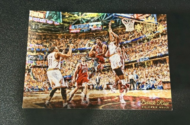 Derrick Rose 2015-16 Panini Court Kings 5x7 Box Topper SP Chicago Bulls