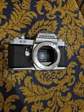 Asahi Pentax K2 Slr Film Camera Body Only Dented Vintage Photography Working
