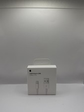 Apple Lightning to USB Cable White Works with IPhone 14 And Earlier Brand New