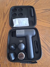 Sharper Image Power Percussion Pro Hot Cold Attachment Massager 4 Speeds USB C