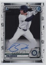 2020 Bowman Draft Chrome Draft Picks Auto Kaden Polcovich #CDA-RH Auto 8k4