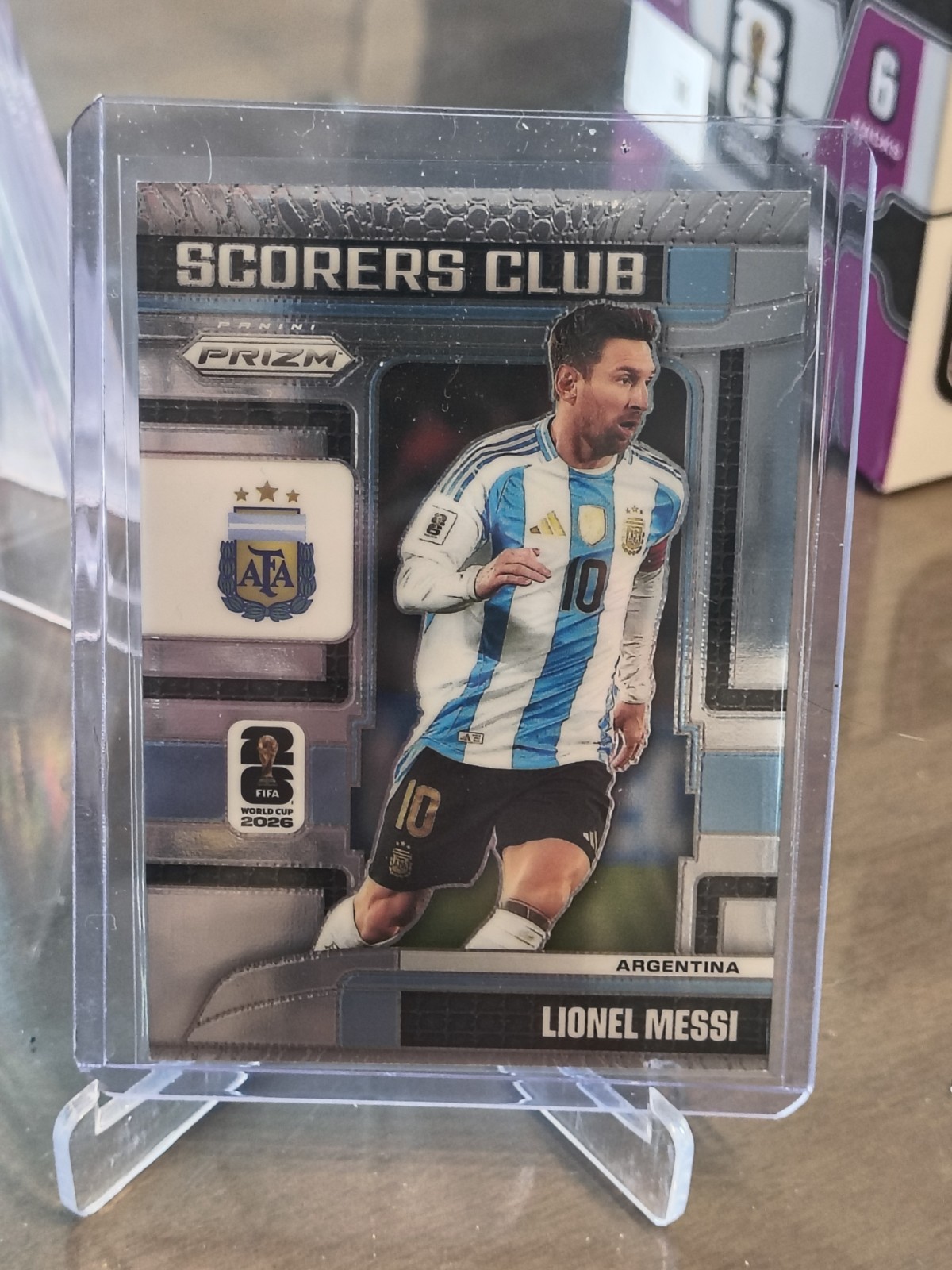 2026 Panini Prizm Fifa World Cup - Scorers Club Lionel Messi #15
