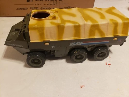 Vintage GI Joe APC Amphibious Personnel Carrier 1983 Hasbro - Incomplete