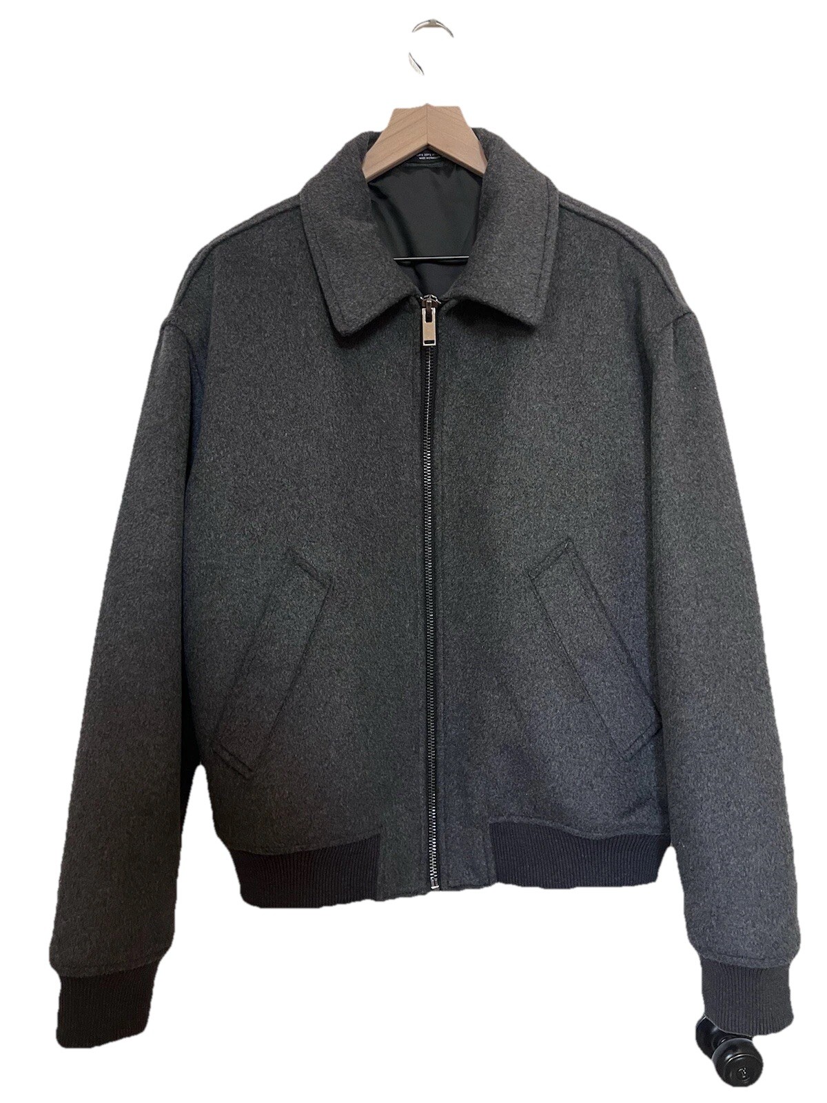 Zara Wool Blend  Cropped Jacket - image 1