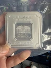 10 oz Geiger Edelmetalle Silver Bar .999 Square Security Line Germany