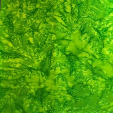 Anthology Lava Batik Multi-Green Tonal Quilt Quality Cotton, BTHY or BTY