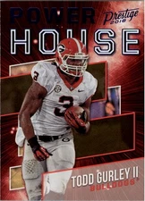 2018 Prestige Power House Xtra Points Blue #7 Todd Gurley II - FB