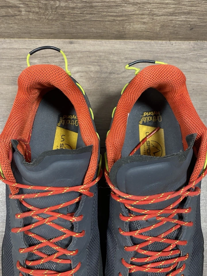 Tênis de caminhada La Sportiva TX Guide cinza vermelho masculino tamanho 9.5 - Imagem 4 de 4