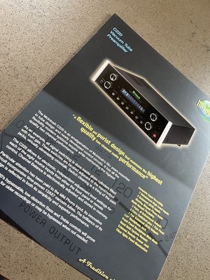 McIntosh C220  Preamp Literature (not a copy)