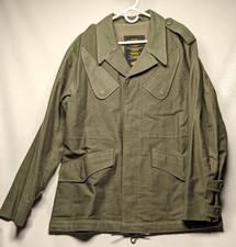 Alpha Industries Inc Men s Medium Military Field Button Up Officer Style Jacket