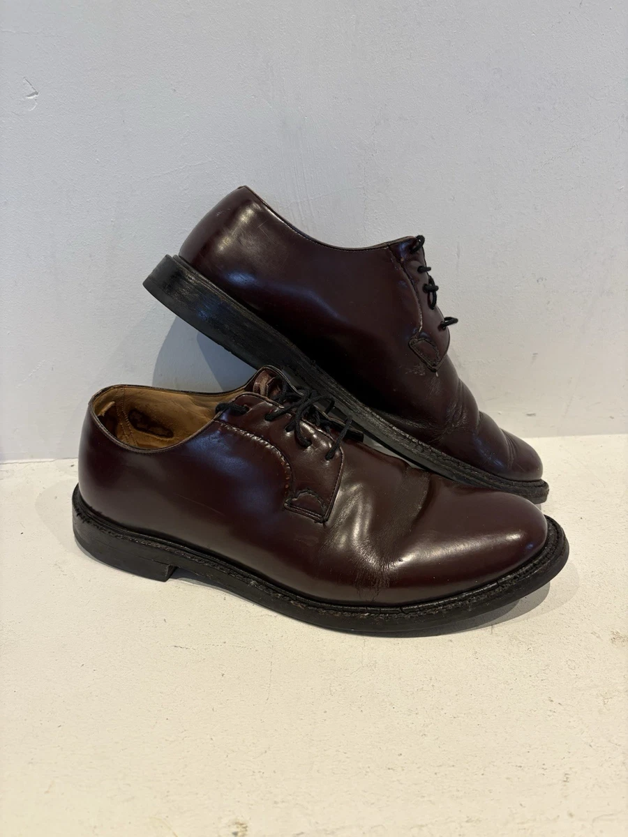 Chaussures Church's Shannon Bordeaux 60G - Derbies En Cuir, Pointure 40 EU/7 US, état Parfait