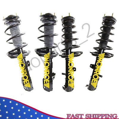 Monroe Shocks  Front Rear Struts For 2004-2007 Toyota Highlander AWD with Warr