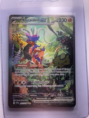 Pokémon Koraidon EX TCG Card 247/198 Sv01 Base Set NM Special Illustration Rare