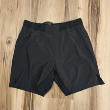 Ten Thousand Shorts Mens M Black The Fight Short Lined Yoga Athletic Gym 7”