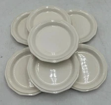 7) PFALTZGRAFF  HERITAGE     SALAD PLATES    6 3/4"   WHITE