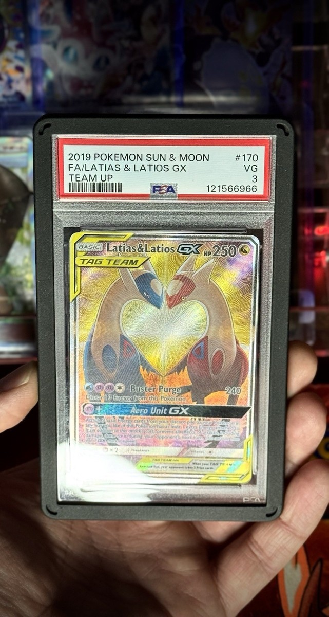 Latias & Latios GX (Alternate Full Art) 170/181 Sm-Team Up
