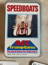 Ace Trumps Speedboats card game