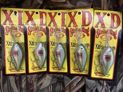 NEW STRIKE KING SEXY BLUE BLACK HERRING SERIES 8XD#HC8XD-586,CRANKBAIT,H.T.R.