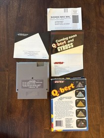 Q bert (Nintendo Entertainment System 1989) NES Complete CIB with Manual Tested 