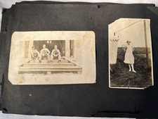 HERE'S AN OLD ALBUM FULL OF PHOTOGRAPHS DATING BACK TO THE 1920s MAYBE CLEVELAND
