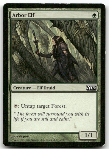 Arbor Elf - Magic 2013 (M13) #160/249 Common