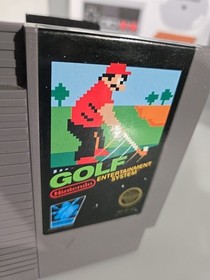 Golf (Nintendo Entertainment System, 1985) Tested * Polished Pins * Cleaned 