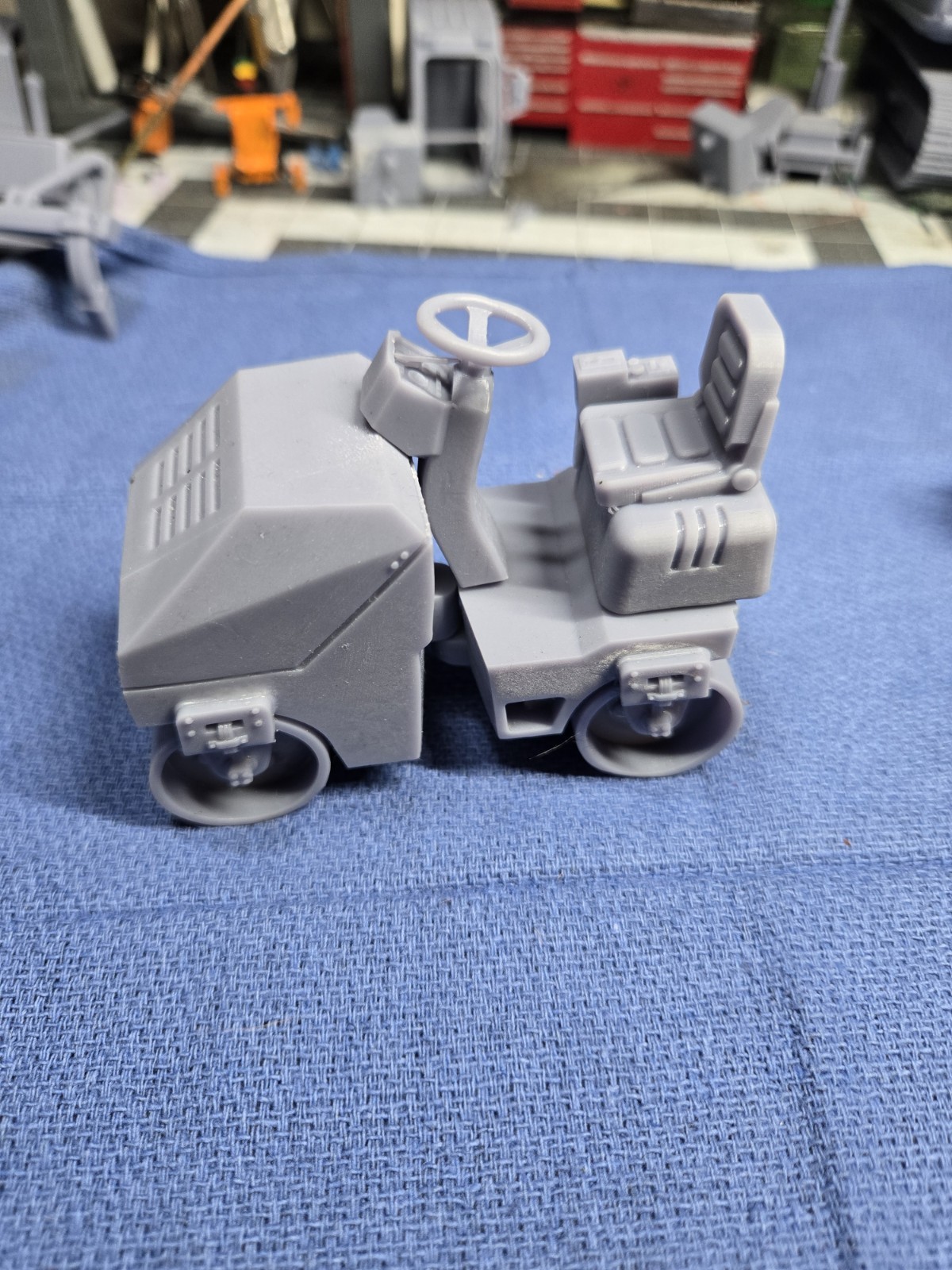 Cat Rollor  3d printed model kit 1/24