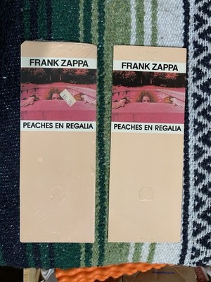 RYKO FRANK ZAPPA: PEACHES EN REGALIA 3  CD -SEALED- Plus a Bonus CD Backing Card