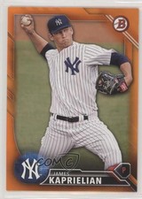 2016 Bowman Draft Top Prospects Orange 3/25 James Kaprielian #BD-136 qm6