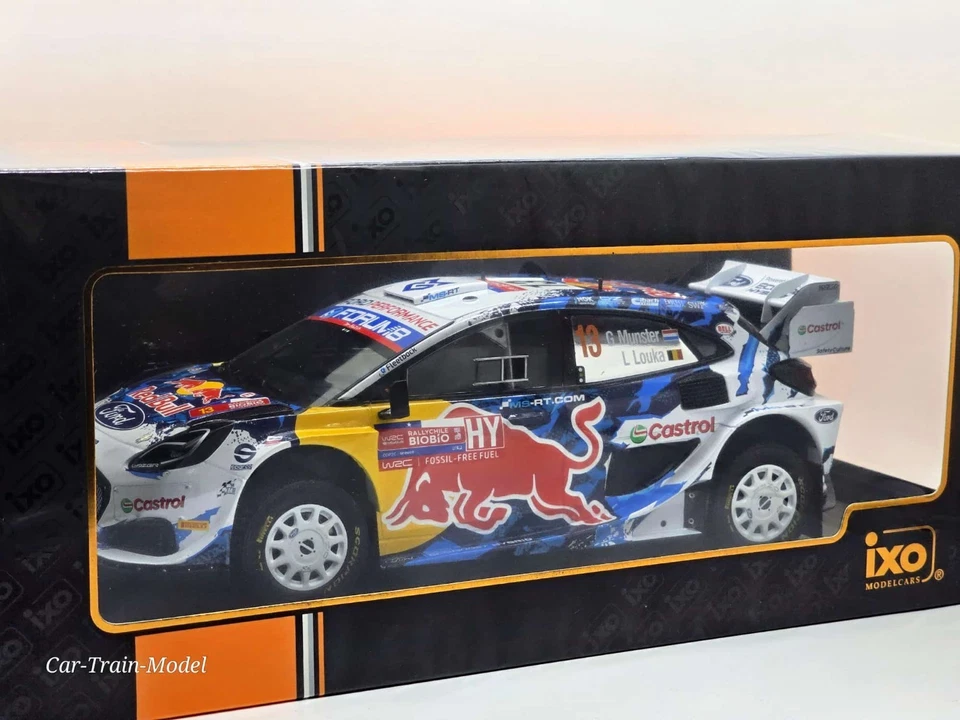 Ford Puma Rally1 #13 Rally Chile 2024 - IXO 1:18 - Immagine 2 di 2