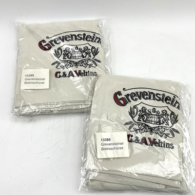 Grevensteiner Bistroschürzen 2er Set | Veltins Gastro Schürze Bistro Werbung neu