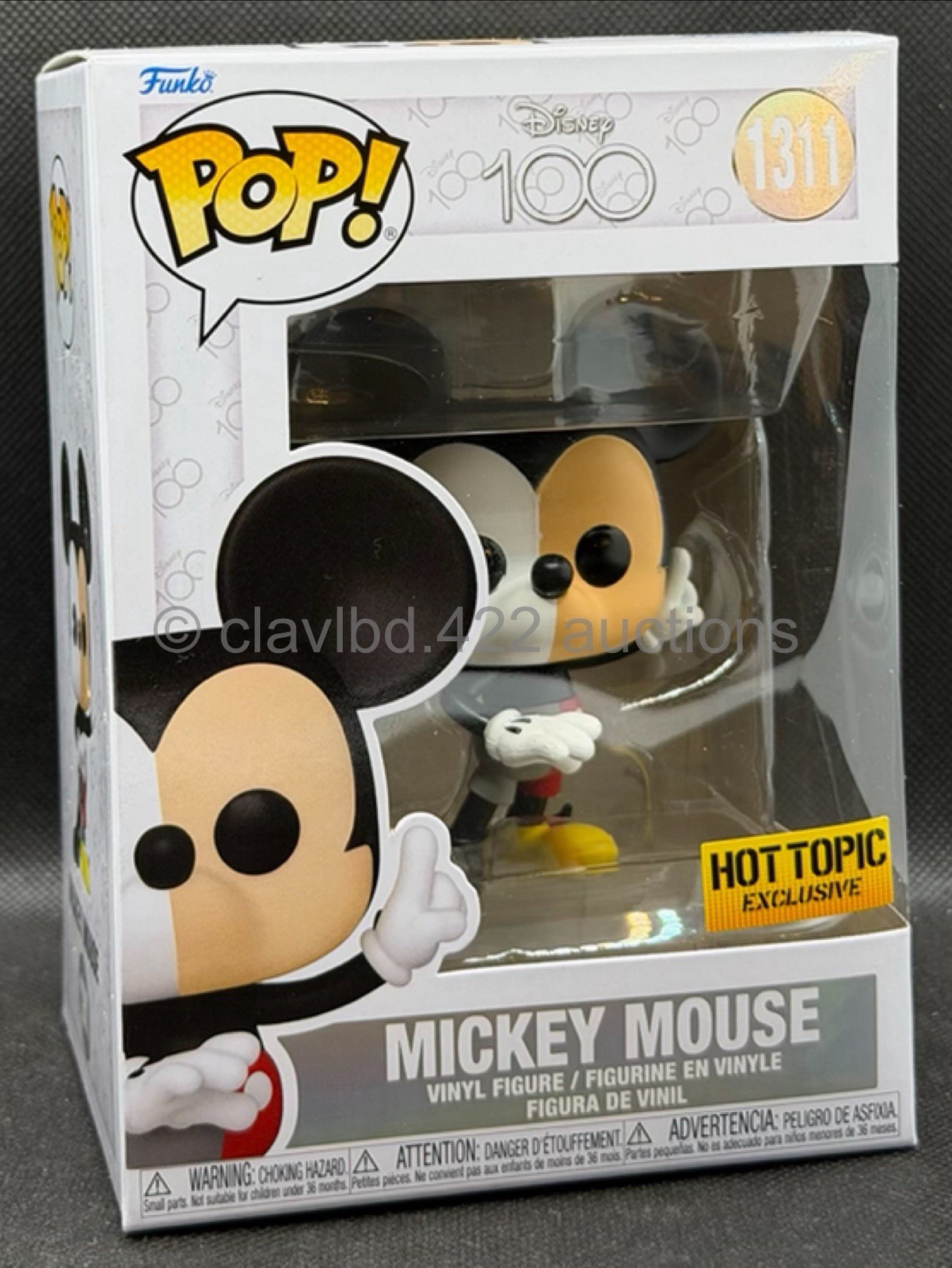 Funko POP!  Disney 100: Mickey Mouse Split - Hot Topic Excl 