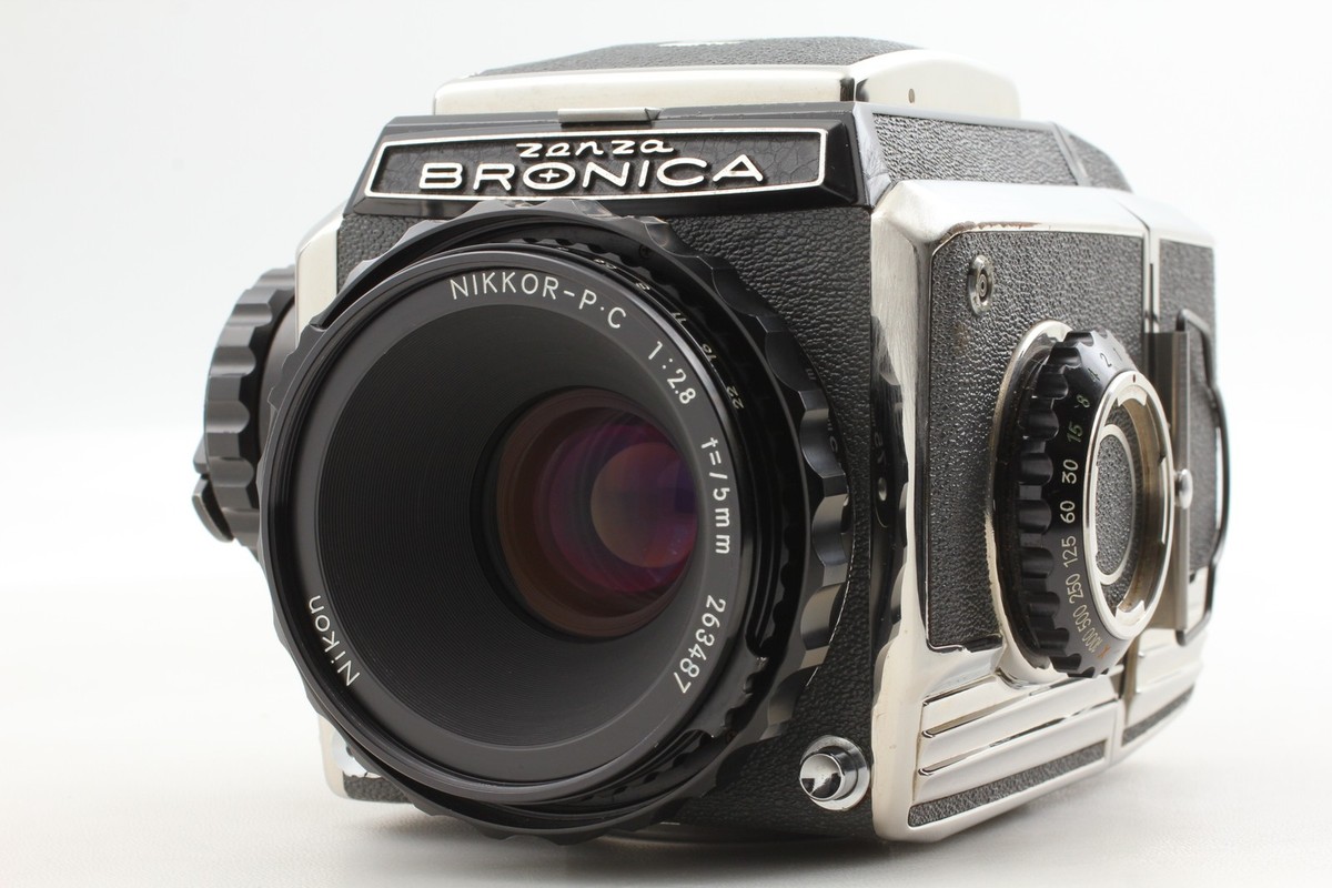 完動 Zenza BRONICA S2 NIKKOR-P 75ｍｍ F2.8 MINT+++++] ZENZA BRONICA S2A S2 Late Model + Nikkor P 75mm