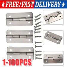 1-100 Stainless Steel Cooler Hinges & Screws Replacements For Igloo Cooler Parts