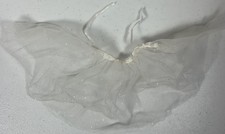 White Glitter Tulle Doll Skirt Tutu Ballet Dance Fairy Outfit Clothes Accessory