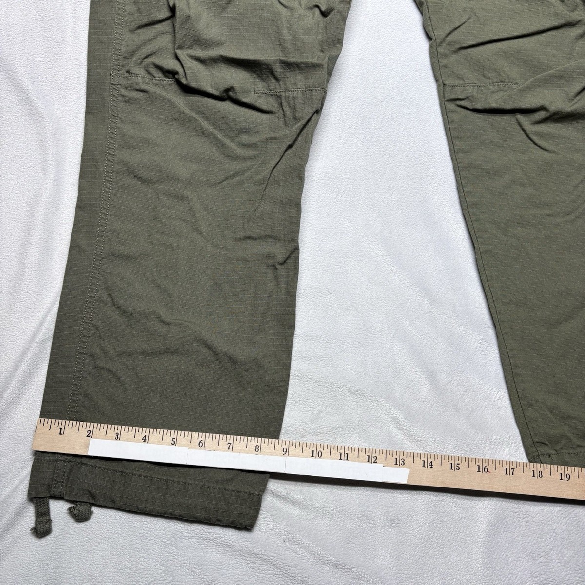 GAP Cargo Pants Mens 33x32 Olive Green Military Paratrooper