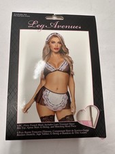 NEW leg avenue French maid outfit One Size Fits Most