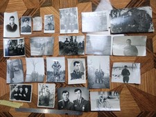 Retro Set USSR Soviet Military Photos Postwar 1940s Soldiers Collection