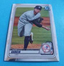 2020 Bowman Chrome Prospects Deivi Garcia RC #BCP-214 New York Yankees