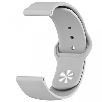 FTRONGRT 20mm Cinturino Compatibile con Amazfit Bip lite, Silicone Cinturino di Ricambio Compatibile con Amazfit Bip lite - Bianco Trasparente