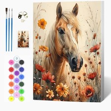 Paint by Numbers Kit DIY Canvas Painting Set for Adults Kids Home Decor Gift DIY