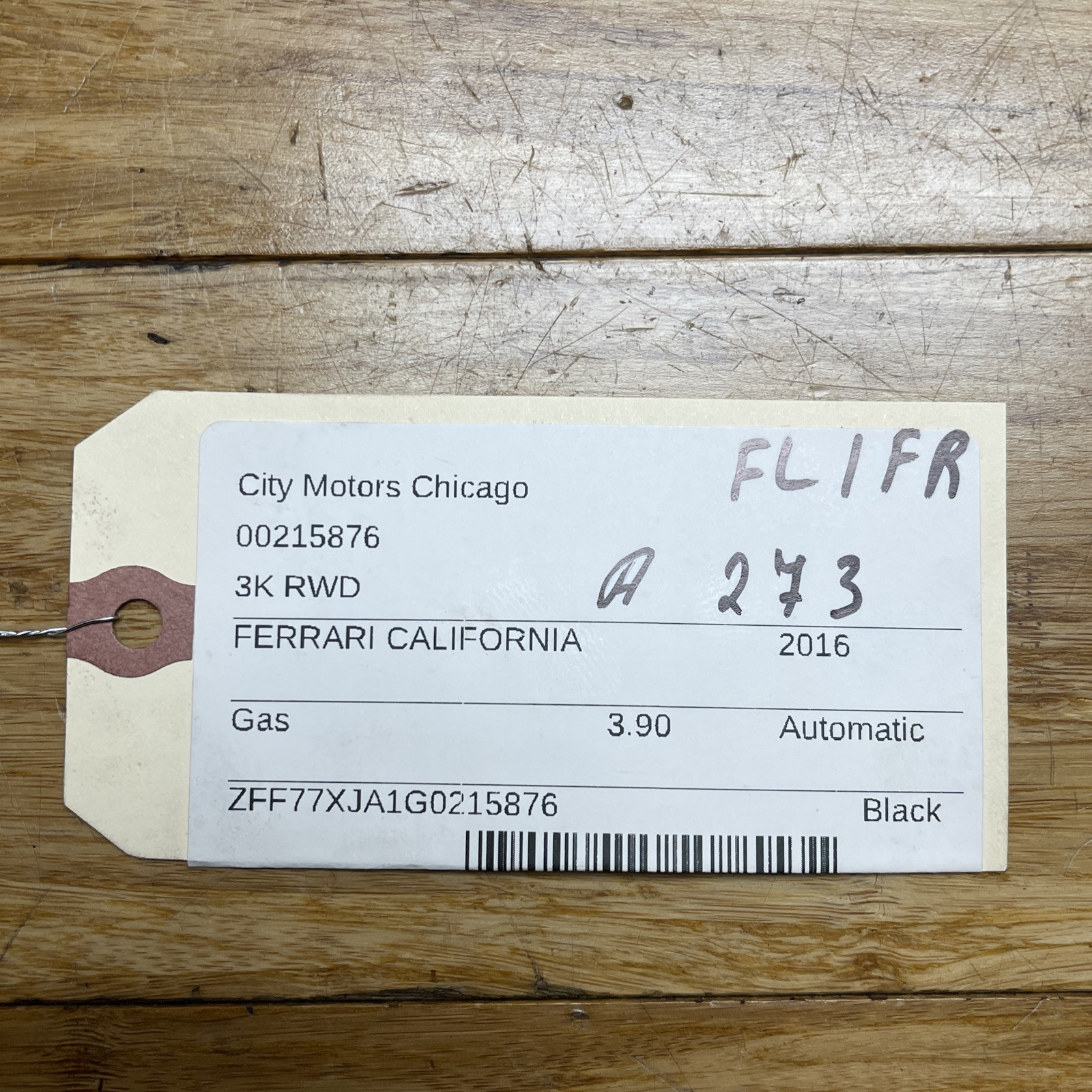 2015-2018 Ferrari California T Door Sill Scuff Plate Left or Right OEM *NOTE*
