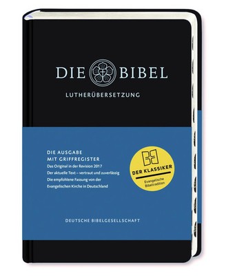 Lutherbibel - Ausgabe mit Griffregister | Martin Luther | Taschenbuch | 1536 S.