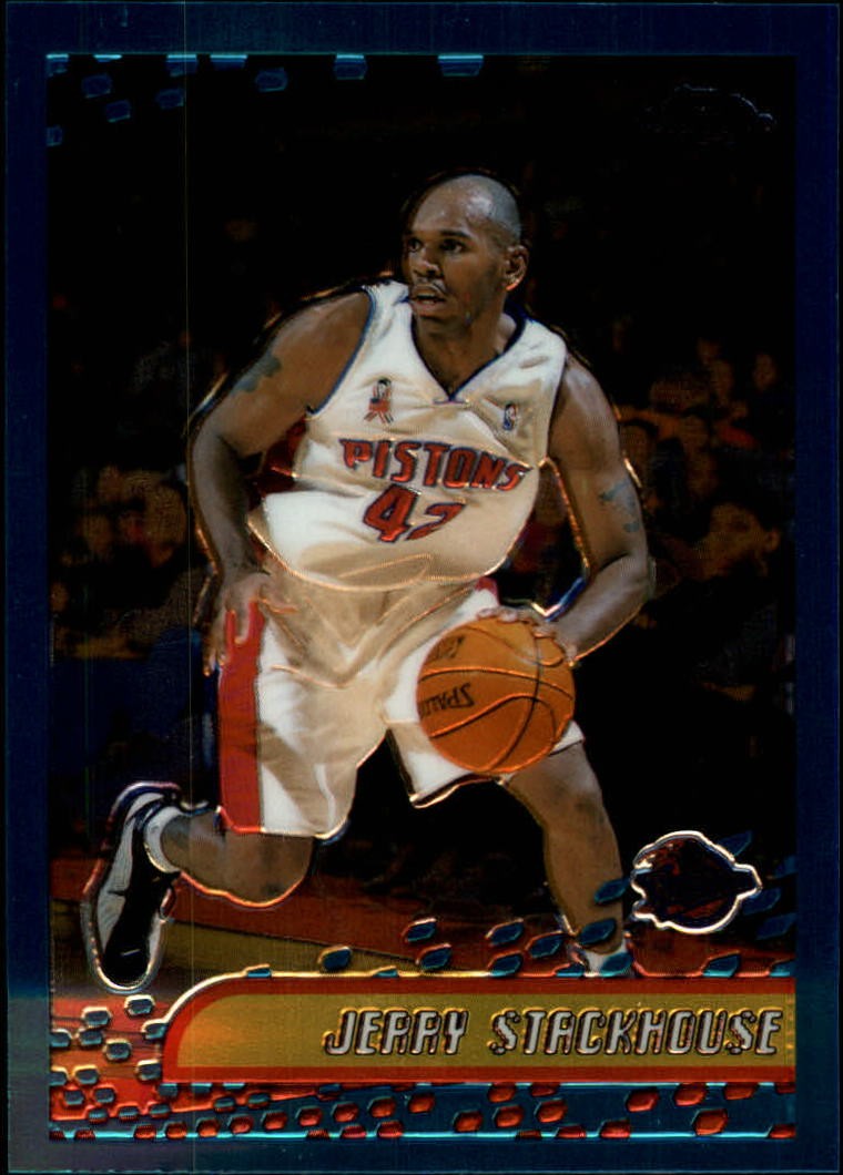 2001-02 Topps Chrome #24 Jerry Stackhouse - BSK