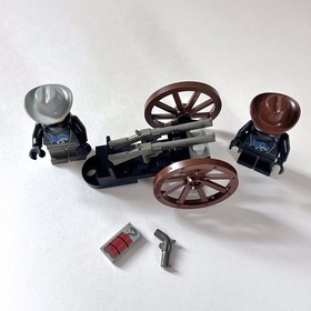 Lego Western Showdown Canyon 6799 Cowboys Incomplete