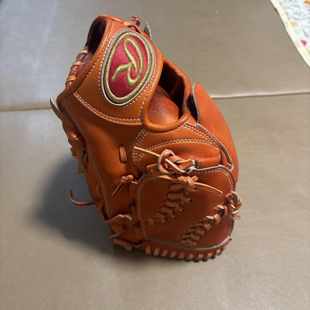 Rawlings Pro Primo 硬式グローブ オレンジ Rawlings Pro Primo Hardball Glove Orange Genuine Leather