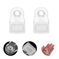  20 Set Hanging Mirror Clips Glass Clamp Fixing Installation Buckle