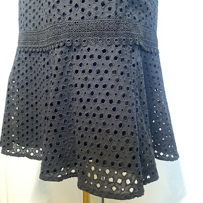 banana republic black eyelet dress Lace Drop Waist Fairy Grunge Core, Minimalist, SZ 2 forLoop PrettyLittleThing Women's Tall Boatneck Encased elastic waistband with Size:18.0